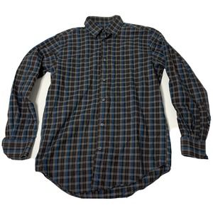 🚨10/$20 Sale‎ 🚨Kenneth Roberts Platinum Men’s Size Small Plaid Dress Shirt
